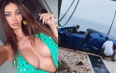 Người mẫu Playboy lái Lamborghini Huracan mui trần lao xuống bể bơi nhận "gạch đá" từ cư dân mạng