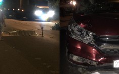 Nghệ An: Đang đi bộ về nhà, người đàn ông bị ô tô Honda CR-V tông tử vong