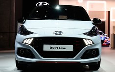 Ngắm hình ảnh "bằng xương, bằng thịt" của xe đô thị Hyundai i10 N Line 2020