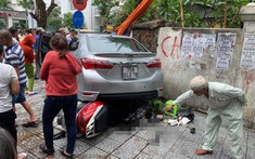 Huế: Ô tô điên lại lộng hành khiến 1 người thương nặng