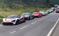 Cường "Đô-la" cùng đoàn siêu xe Car Passion "phượt" lên Đà Lạt và Nha Trang
