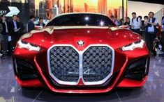 BMW Concept 4 - Cái nhìn trước của 4-Series thế hệ mới với một lưới tản nhiệt khổng lồ