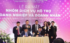 Lễ ra mắt nhóm dịch vụ hỗ trợ doanh nghiệp và doanh nhân