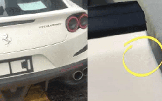 Bỏ ra gần 9,5 tỷ đồng để mua siêu xe Ferrari, nhà giàu Trung Quốc tá hoả phát hiện có vết nổ sơn