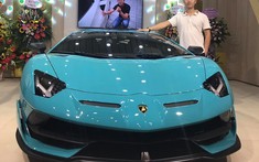 Lamborghini Aventador SVJ độc nhất Việt Nam lộ diện với màu sơn xanh Blu Glauco