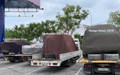 Minh "Nhựa" lần đầu tiên vận chuyển Pagani Huayra cùng 3 chiếc SUV "khủng" ra tận Đà Nẵng