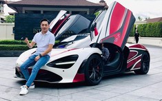 Cường "Đô-la" đích thân lái McLaren 720S từ Bangkok xuống Pattaya để khảo sát cho Asean Rally 2020