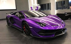 Siêu phẩm hàng hiếm Lamborghini Aventador SVJ thứ 3 về Thái Lan với màu sơn gây sốt