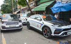 Bộ ba SUV đắt đỏ hơn 50 tỷ đồng của Minh "Nhựa" trong đám cưới con gái