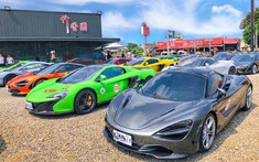 Đại hội siêu xe McLaren ở Đài Loan quy tụ hơn 35 siêu phẩm của nước Anh
