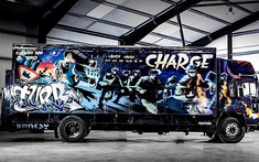 Chiếc xe tải Volvo nghệ thuật này có giá trị khoảng 40 tỷ Đồng