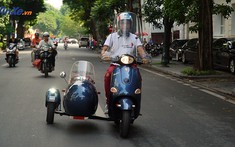 Trải nghiệm xe Vespa ET8 Sidecar ba bánh: Độc, lạ và vô cùng thú vị