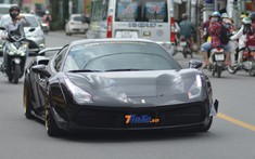 Siêu xe Ferrari 488 GTB độ Liberty Walk độc nhất Việt Nam chính thức "làm dâu" Sài thành