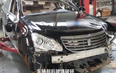 Nam thanh niên đem ô tô ra giữa ngã tư đường drift gây tai nạn rồi bỏ trốn