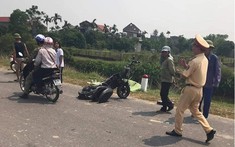 Hải Dương: Ô tô tải chở cơm cho công nhân tông hàng loạt người đi đường, 2 học sinh lớp 10 tử vong