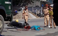 Điện Biên: Người phụ nữ chết thảm dưới bánh xe tải