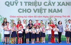 Hàng ngàn trẻ em Hà Nội sẽ được hưởng lợi từ quỹ 1 triệu cây xanh và quỹ sữa vươn cao Việt Nam