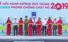 Đạp xe diễu hành hưởng ứng Tháng phòng chống cháy nổ 2019