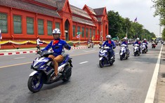 Thử thách chạy Yamaha Blue Core qua 2 quốc gia và con số tiêu thụ nhiên liệu bất ngờ