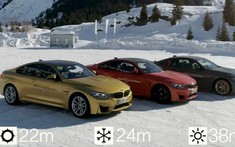 BMW cho thấy sự khác biệt giữa lốp mùa hè và mùa đông bằng đua drag