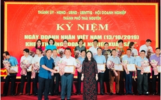 Đại diện TTB Group vinh dự đón nhận bằng khen doanh nghiệp xuất sắc 2019