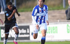 Đoàn Văn Hậu lần đầu chơi trọn vẹn 90 phút cho SC Heerenveen