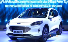Triển lãm VMS 2019: Ford Escape 2020 chính thức ra mắt Việt Nam, lắp ráp trong nước, bán vào năm sau