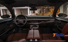Khám phá nội thất hiện đại, tiện nghi và sang trọng của Audi A8L 2020 qua video 360 độ