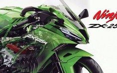 Kawasaki Indonesia tung teaser mẫu Sport bike 250cc nhưng không phải là ZX-25R