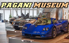 Thư giãn đầu óc với một vòng quanh viện bảo tàng siêu xe Pagani