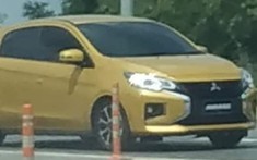 Mitsubishi Mirage 2020 lộ diện trần trụi trước ngày ra mắt, thiết kế giống Xpander