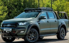 Ricardo Ford Ranger 2019 - Mẫu bán tải quân sự với kính chống đạn và sàn bọc giáp được ra mắt