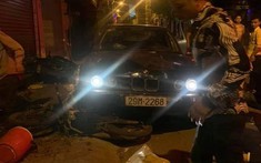 Hà Nội: Ô tô BMW gây tai nạn liên hoàn, 5 người bị thương