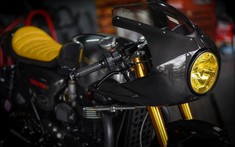 Triumph sẽ chính thức ra mắt thêm mẫu xe Cafe Racer mang tên Thruxton RS cuối năm nay