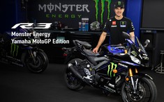 Sport bike Yamaha R3 2020 ra mắt phiên bản màu mới với tem MotoGP "chất chơi"