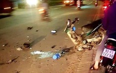 Bình Dương: Hàng loạt xe côn tay "rớt nài" trong đêm, nam thanh niên 18 tuổi tử vong tại chỗ