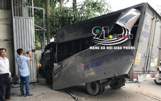 Sài Gòn: Thanh niên ăn trộm ô tô tải rồi bỏ chạy, tông liên hoàn xe bán tải và xe máy