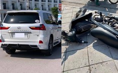 Quảng Ninh: Xảy ra va chạm với Lexus LX570 Super Sport, hai người đi xe máy ngất xỉu tại chỗ