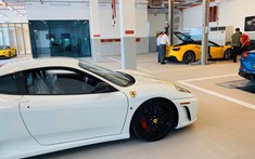 Dàn siêu xe Ferrari của nhà giàu Việt lần đầu đi "khám bệnh" chính hãng