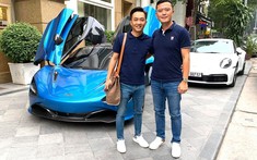 Cường "Đô-la" cùng đồng đội lái siêu xe lên Sapa, ấn tượng nhất là Lamborghini Aventador mui trần