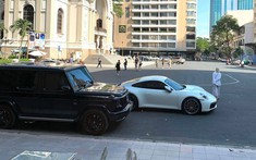 Cường "Đô-la" lái Porsche 911 Carrera S 2020 mới tậu họp mặt cùng trưởng đoàn Car Passion
