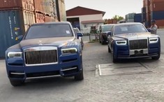 Sự thật hình ảnh Rolls-Royce Phantom VIII và Rolls-Royce Cullinan mang màu xanh được cho cập bến Việt Nam