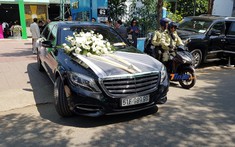 Chiêm ngưỡng dàn xe sang Mercedes-Maybach, Rolls-Royce và Lexus trong đám cưới Bảo Thy