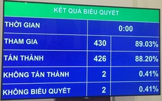 Quốc hội thông qua nghị quyết về kế hoạch phát triển kinh tế-xã hội năm 2020