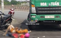 Ninh Bình: Va chạm với xe ben, hai mẹ con đi xe máy thương vong