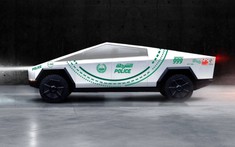 Xe bán tải chống đạn Tesla Cybertruck vừa ra mắt, cảnh sát Dubai đã nhanh tay đặt mua một chiếc