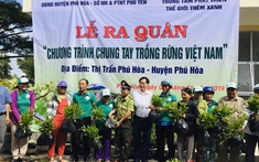 Trên 1 triệu cây giống đến với miền Trung