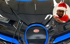 Rapper 50 Cent chi 3 triệu USD để mua siêu xe Bugatti Chiron làm quà Giáng sinh cho bản thân