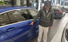 Phẫn nộ trước thanh niên 22 tuổi cố tình cào xước xe BMW tại đại lý để ép bố phải mua cho mình