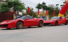 Video: Cặp đôi Ferrari độ độc nhất Việt Nam đuổi bắt nhau trên đường làng ở Hải Dương